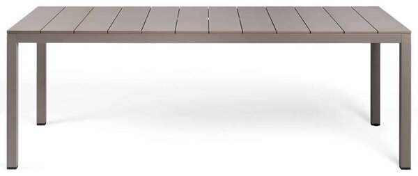 Masa Exterior Nardi - Rio Alu 210 Fix - Tortora