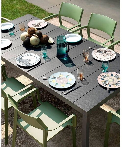 Masa Exterior Nardi - Rio Alu 140 Extensible - Antracite