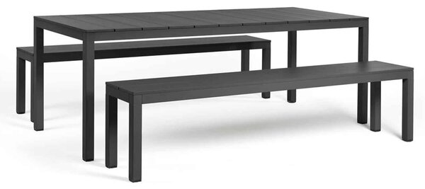 Set Exterior Nardi - Set Rio Bench Alu - Antracite
