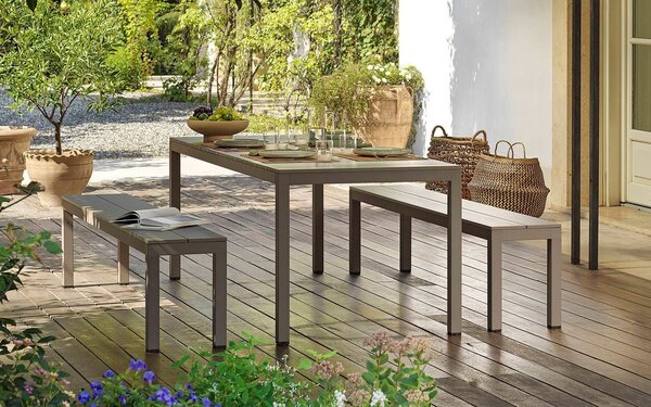 Set Exterior Nardi - Set Rio Bench Alu - Antracite