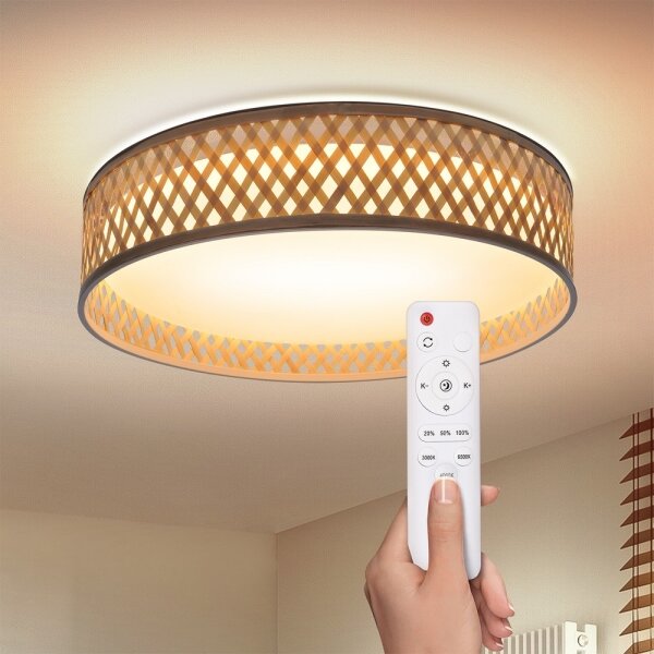 Plafonieră LED dimabilă Brilagi CAMILA LED/48W/230V 3000-6500K + telecomandă