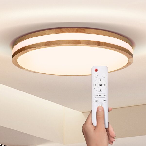 Plafonieră LED dimabilă Brilagi MOLINA LED/48W/230V 3000-6500K + telecomandă