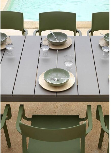 Masa Exterior Nardi - Rio 210 Extensible - Tortora