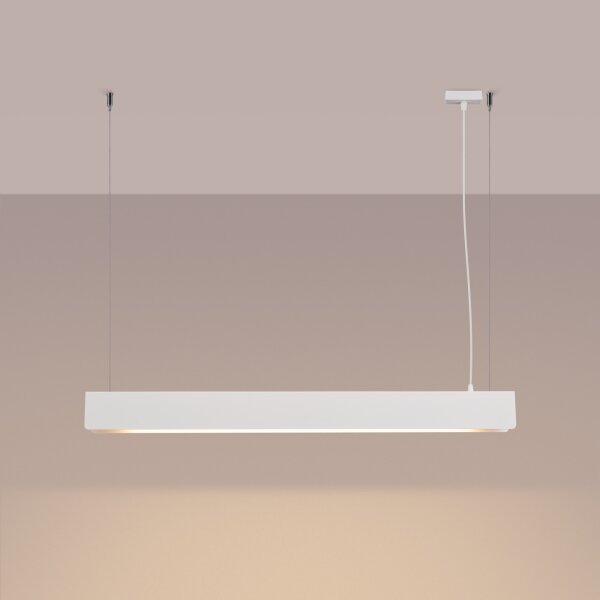 Lustră LED pe cablu Sollux SL.1394 SPARK 1xG13/8,5W/230V alb