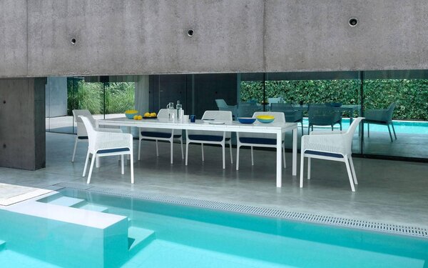 Masa Exterior Nardi - Rio 210 Extensible - Tortora