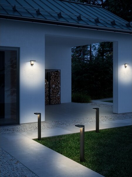 Nordlux - Lampă solară LED de perete cu senzor RICA LED/5W/3,7V IP44