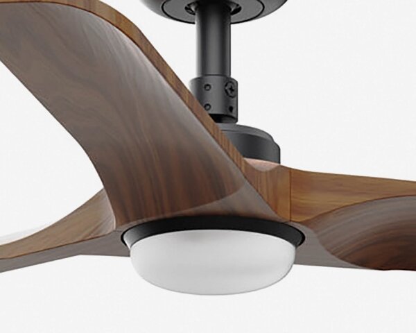FARO 33806-1TW-LED Ventilator cu lumină reglabilă HEYWOOD S LED/10W/230V 2700/3000/4000K + telecomandă