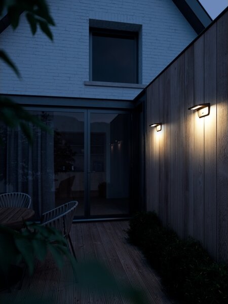 Nordlux - Aplica solară LED cu senzor AGENA LED/5W/3,7V IP44