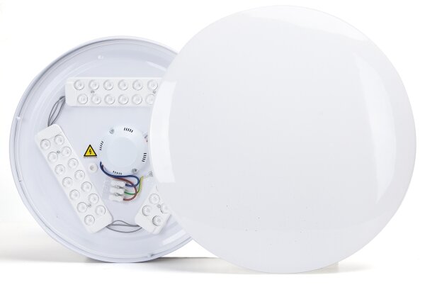 Aigostar - Plafonieră LED pentru baie LED/18W/230V IP44 + telecomandă