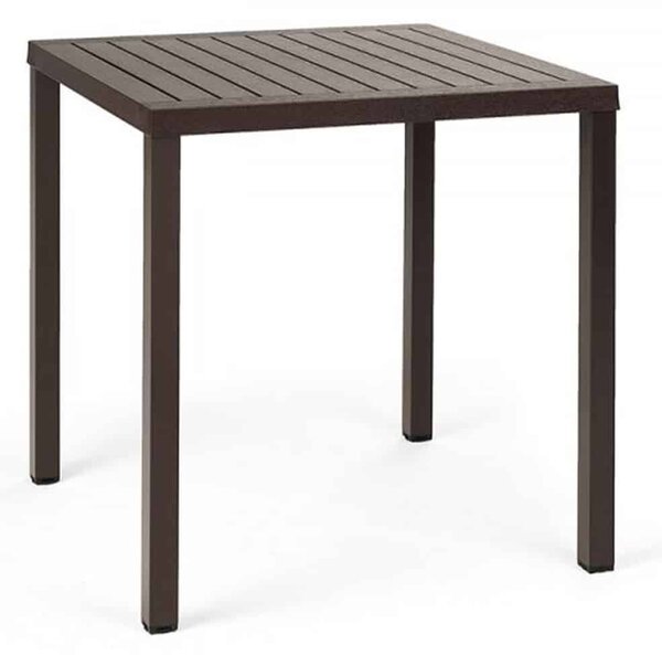 Masa Exterior Nardi - Cube 70 - Tabacco