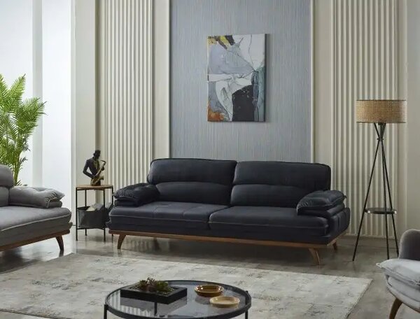 Canapea semiextensibila cu 3 locuri Puffy