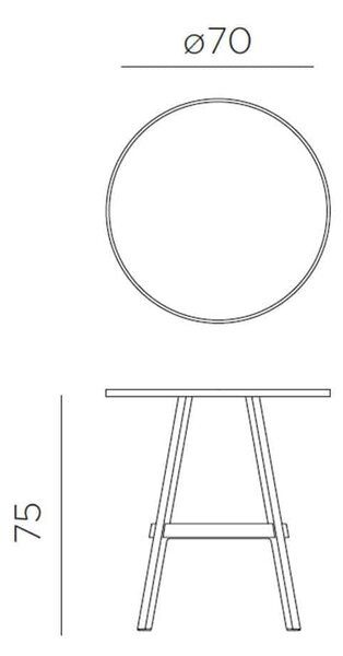 Masa Exterior Nardi - Combo 70 - Gesso