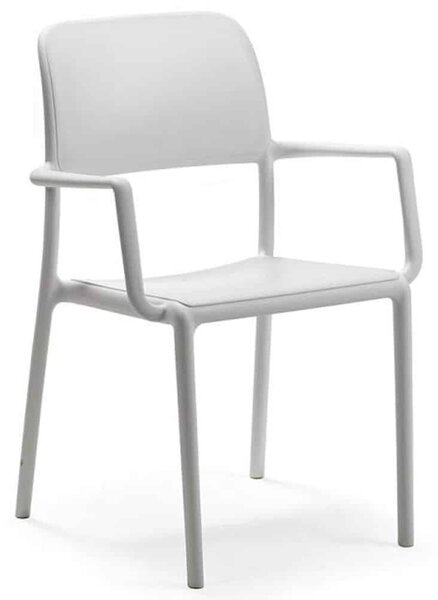 Scaun Exterior Nardi - Riva - Bianco