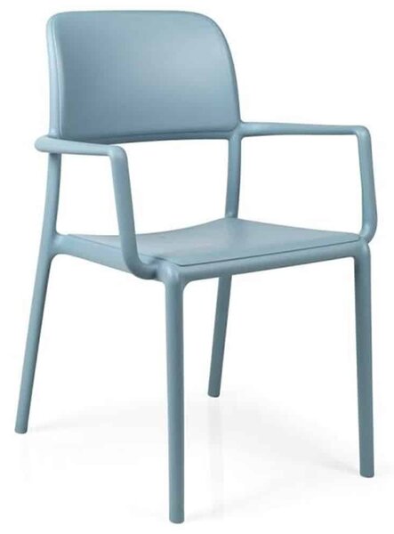 Scaun Exterior Nardi - Riva - Celeste