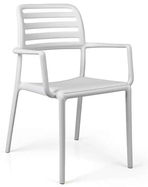 Scaun Exterior Nardi - Costa - Bianco