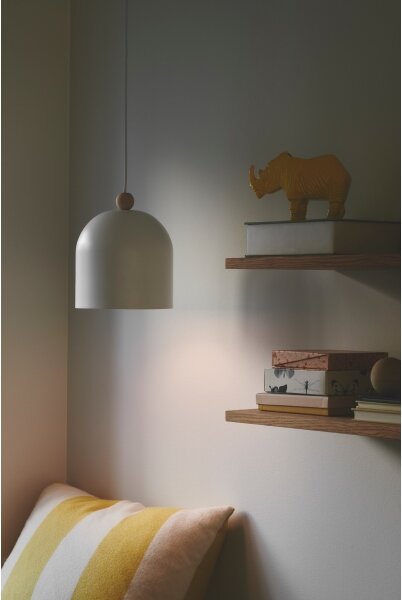 Lustră pe cablu Nordlux GASTON 1xE27/40W/230V alb