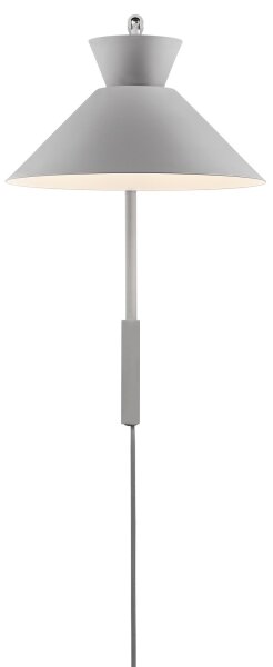 Lampă de perete Nordlux DIAL 1xE27/40W/230V gri