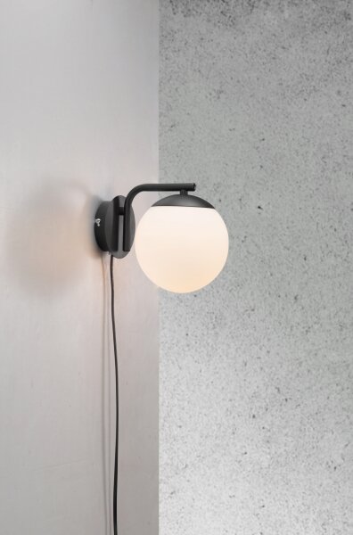 Aplică Nordlux GRANT 1xE14/40W/230V negru