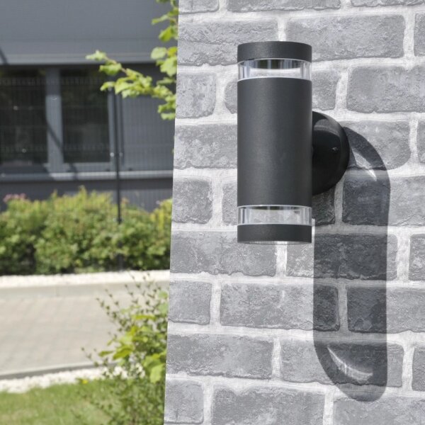 Aplică de exterior RINO 2xGU10/12W/230V IP54 negru