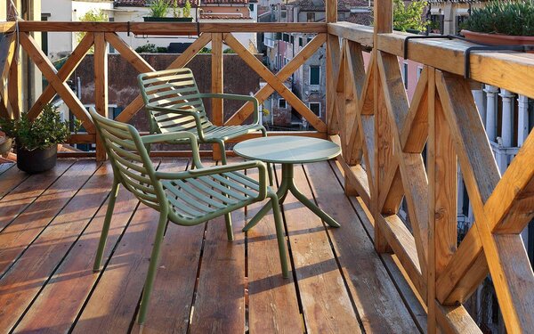 Scaun Exterior Nardi - Doga Relax - Bianco