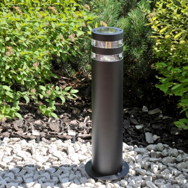 Lampă de exterior RINO 1xE27/12W/230V IP54 44 cm negru