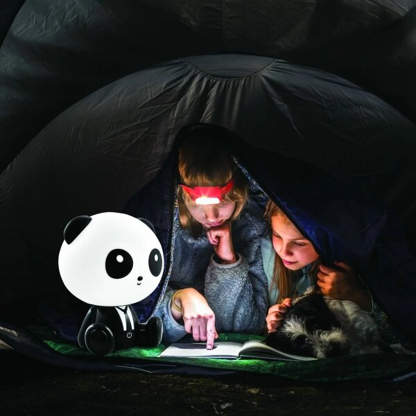 Lampă LED tactilă dimabilă pentru copii PANDA LED/2,5W/3,7V 1200 mAh