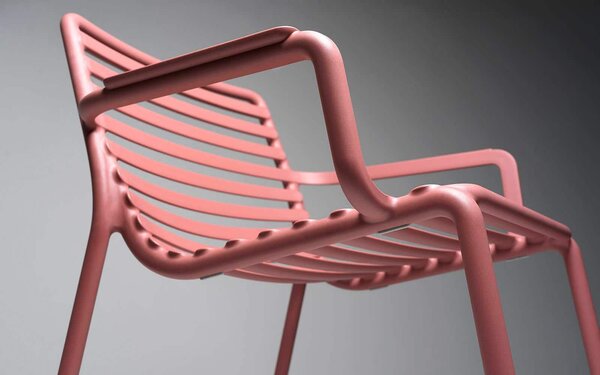 Scaun Exterior Nardi - Doga Relax - Bianco