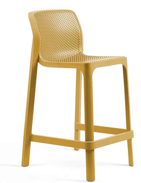 Scaun Exterior Nardi - Net Stool Mini - Bianco