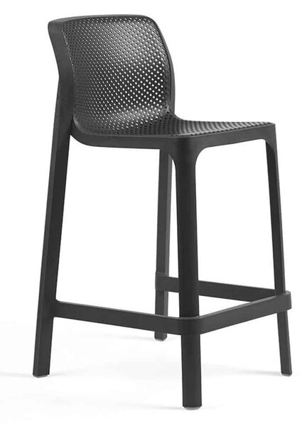 Scaun Exterior Nardi - Net Stool Mini - Antracite
