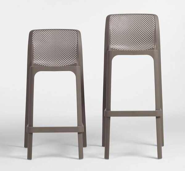 Scaun Exterior Nardi - Net Stool - Bianco
