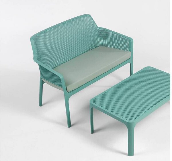 Masa Exterior Nardi - Net Table 100 - Corallo