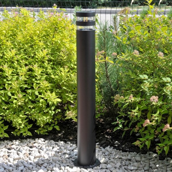 Lampă de exterior RINO 1xE27/12W/230V IP54 74 cm negru