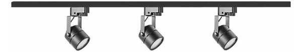 Spot în sistem de șină PRAHA 3xGU10/10W/230V negru