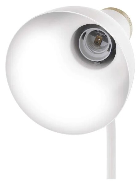 Lampă de masă POPPY 1xE27/25W/230V albă
