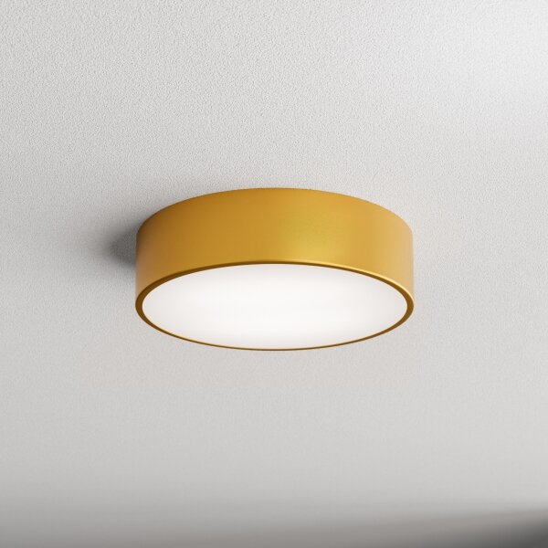 Plafonieră pentru baie Brilagi CLARE 2xE27/24W/230V d. 30 cm IP54 auriu
