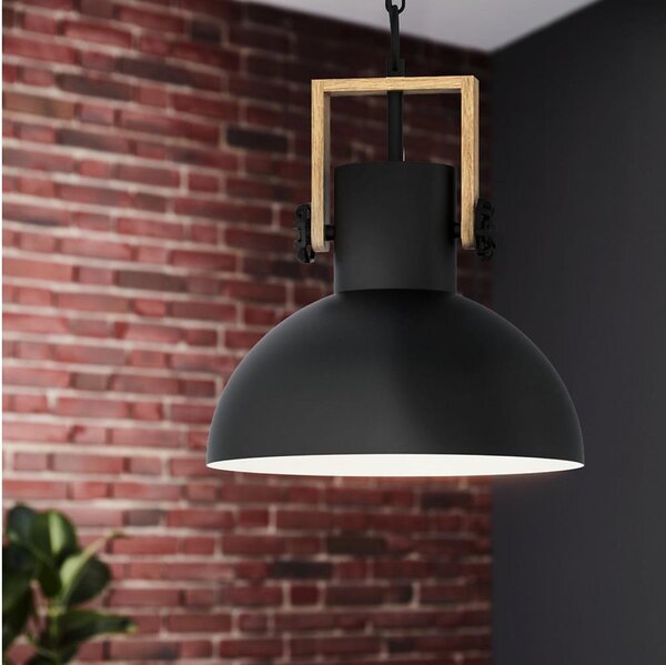 Eglo 44056 - Lustră pe lanț LUBENHAM 1xE27/28W/230V