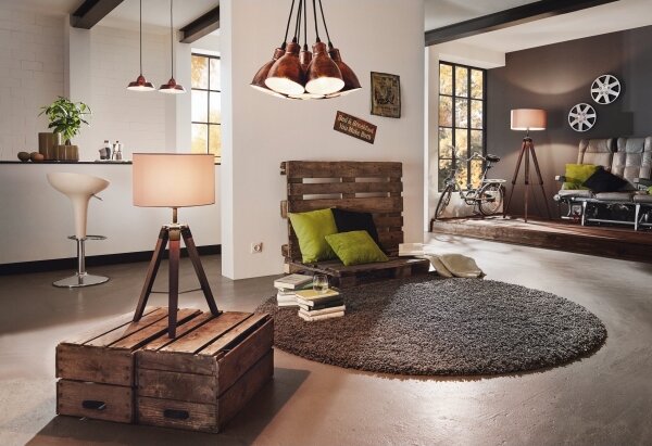 Eglo 44115 - Lampadar LANTADA 1xE27/60W/230V