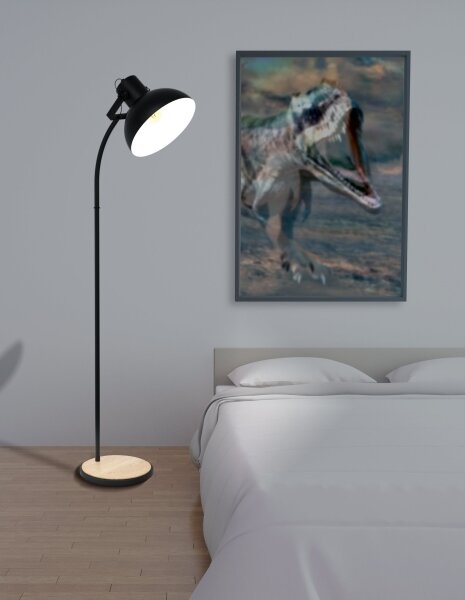 Eglo 43166 - Lampadar LUBENHAM 1xE27/28W/230V