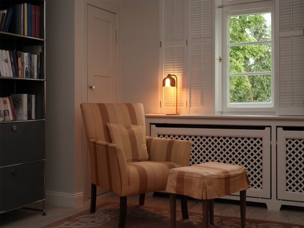 Osram - Lampă de masă DECOR COROLLE 1xG9/20W/230V portocalie