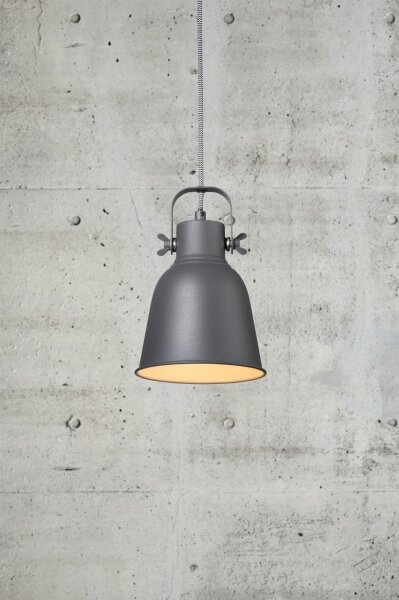 Lustră pe cablu Nordlux ADRIAN 1xE27/25W/230V d. 16 cm antracit