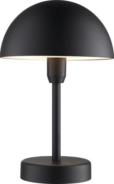 Nordlux - Lampă de birou reîncărcabilă LED ELLEN, dimabilă, 2,8W/3,7V, IP44, neagră