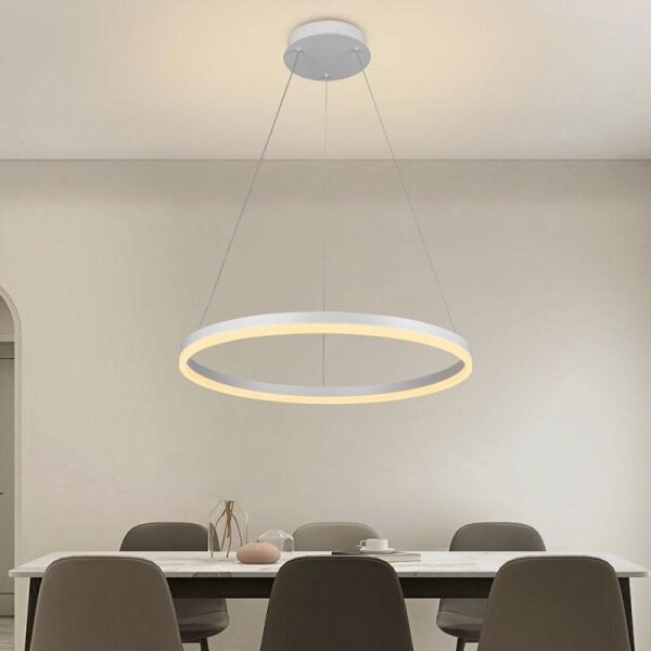 Lustră LED dimabilă pe cablu LED/42W/230V 3000-6500K + telecomandă