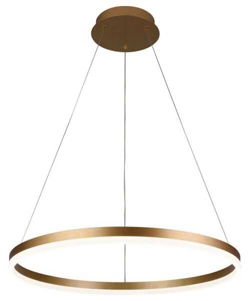 Brilagi - Lustră LED dimabilă suspendată pe cablu CIRCLE, 42W/230V, 3000-6500K + telecomandă