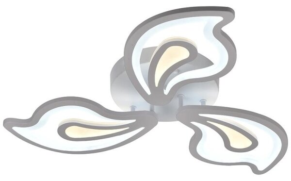 Lustră LED dimabilă aplicată LED/75W/230V 3000-6500K + telecomandă