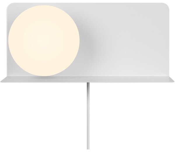 Aplică cu raft Nordlux LILIBETH 1xE14/25W/230V alb