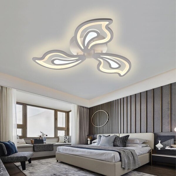 Lustră LED dimabilă aplicată LED/75W/230V 3000-6500K + telecomandă