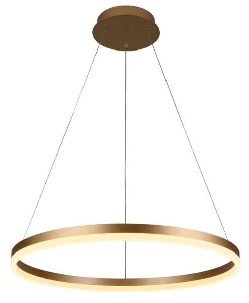Brilagi - Lustră LED dimabilă suspendată pe cablu CIRCLE, 42W/230V, 3000-6500K + telecomandă