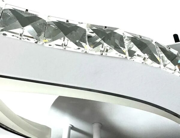 Lustră LED dimabilă aplicată LED/100W/230V 3000-6500K + telecomandă