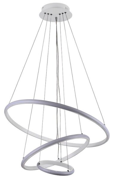 Lustră LED dimabilă pe cablu LED/90W/230V 3000-6500K + telecomandă