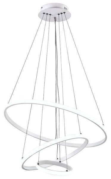Lustră LED dimabilă pe cablu LED/90W/230V 3000-6500K + telecomandă